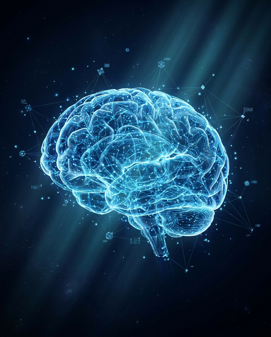 AI solutions — neural network intelligence powering creative marketing